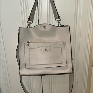 Steve Madden Light Gray Tote Bag NWT